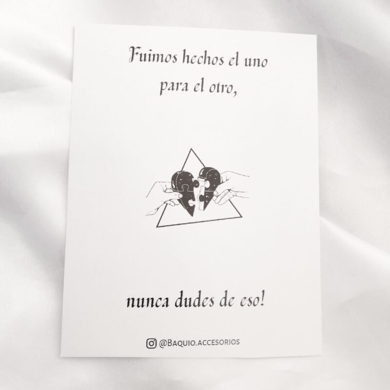 TARJETÓN UNO PARA EL OTRO