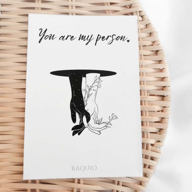 TARJETÓN "YOU ARE MY PERSON"