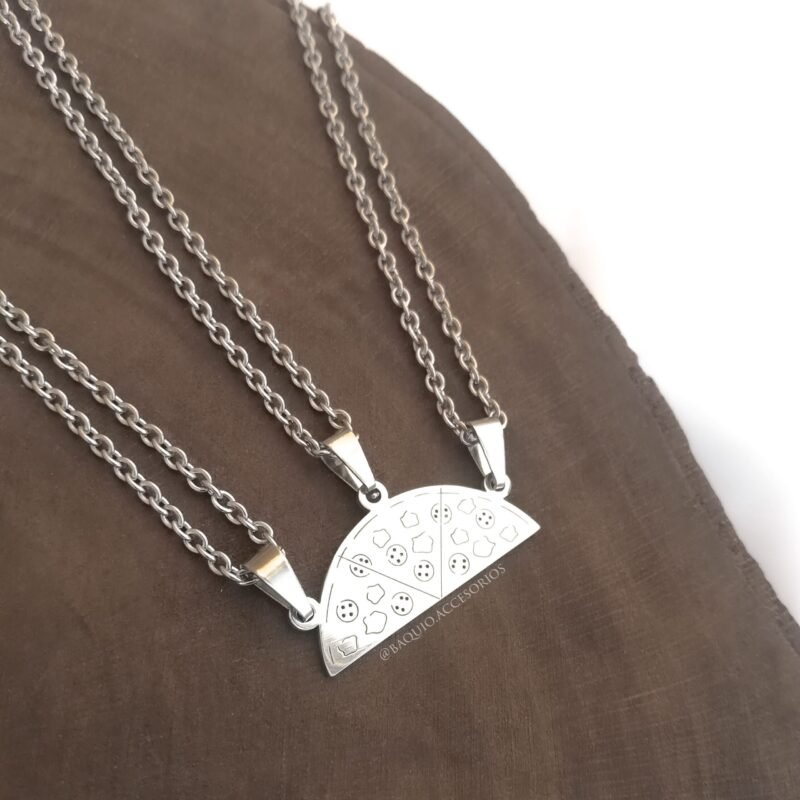 COLLARES PIZZA - 3 PIEZAS