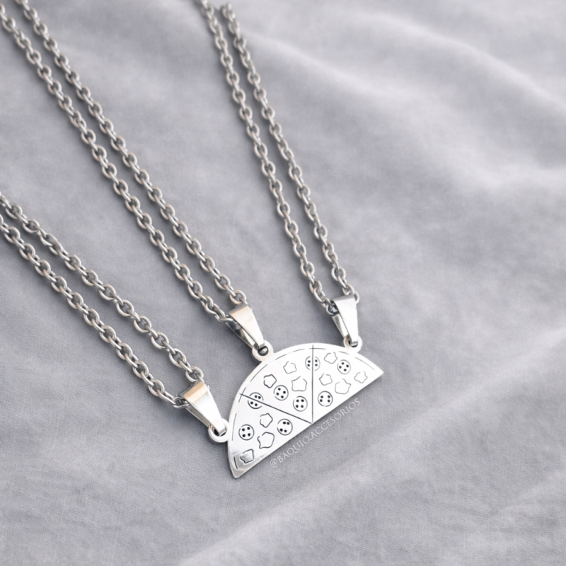 Collar de pizzas de 3 Piezas