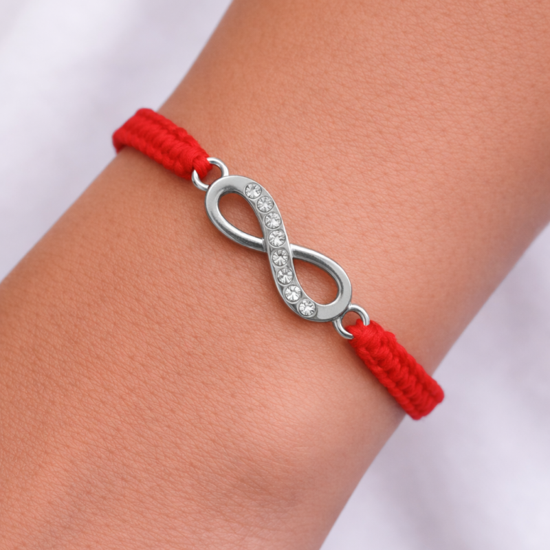 Pulsera Infinito con Strass