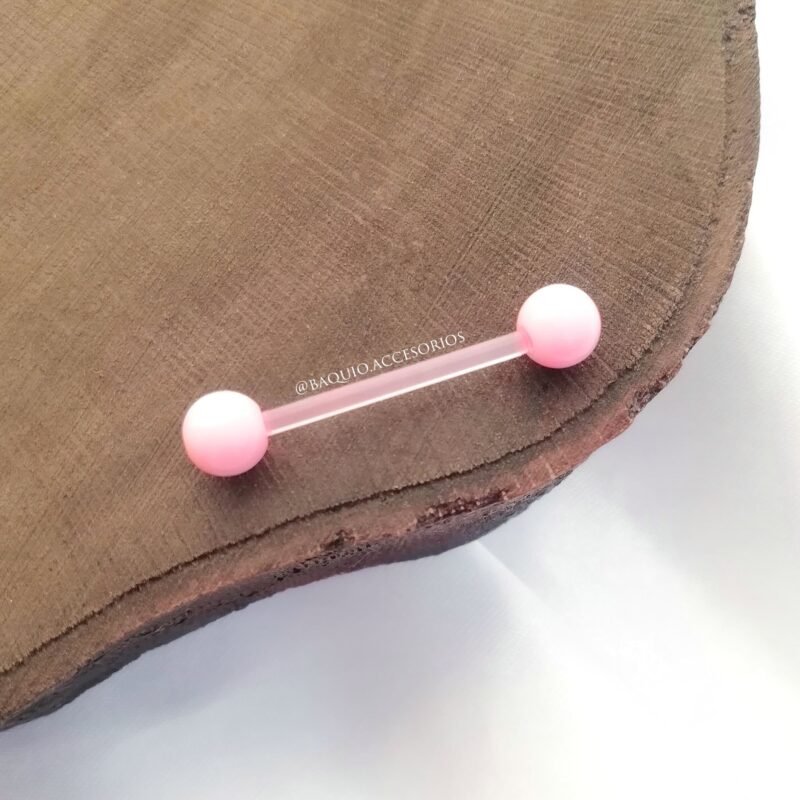 PIERCING ROSA LENGUA