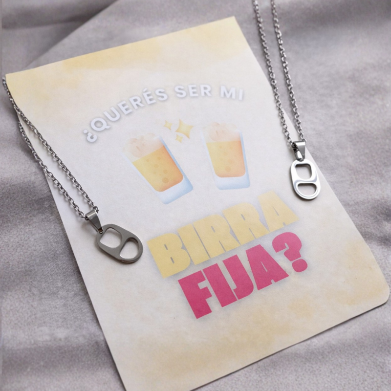 Collares Birra -Par-