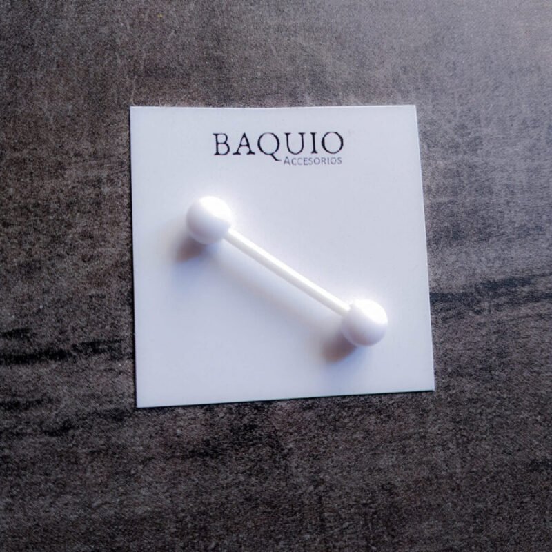 PIERCING BLANCO LENGUA