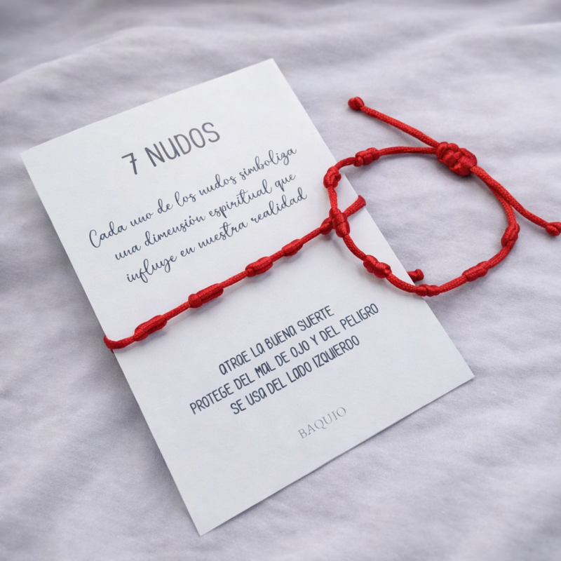 Pulsera 7 Nudos
