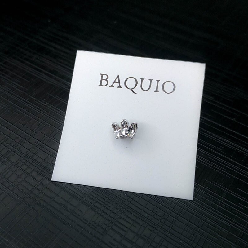 LABRET CORONA STRASS