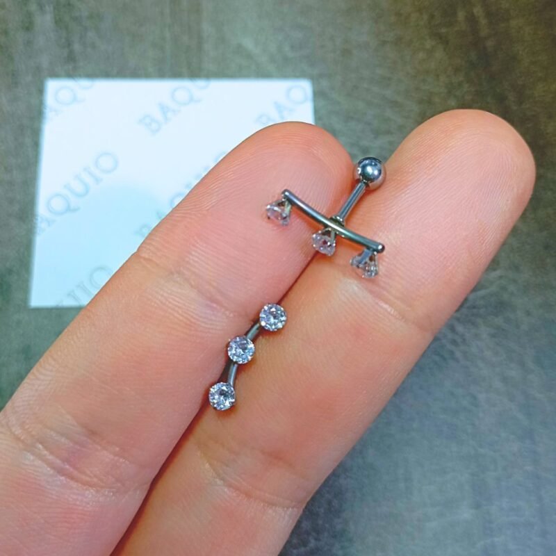 Piercing Helix 3 Strass